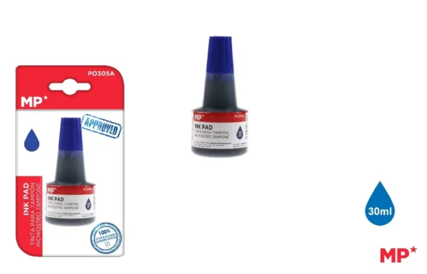 Tinta Tampon 30 Ml Azul