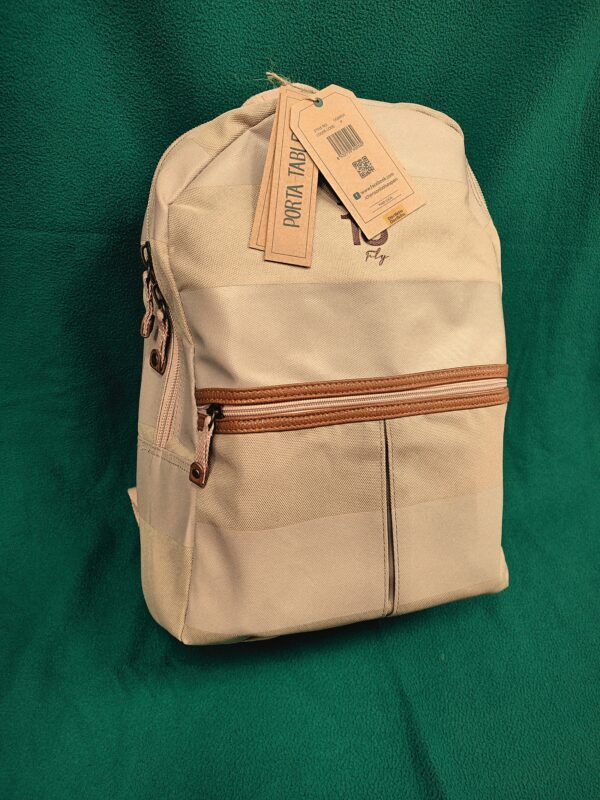 Mochila Chenson 1818 Beige/Rosa – Porta Tablet